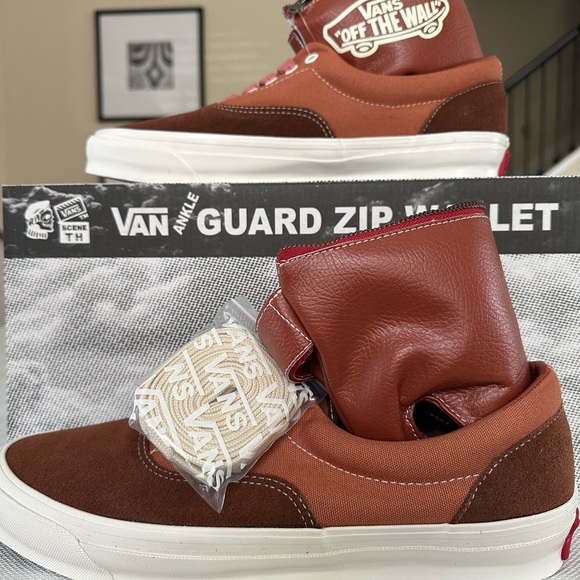 Size 11 - Vans x TH OG Era LX Sneakers With Removable Leather Ankle Guard - Picture 9 of 10